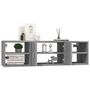 Voir la diapositive 4 : VIDAXL Etagere murale Sonoma gris 102x30x29 cm Bois ingenierie