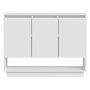 Voir la diapositive 5 : VIDAXL Buffet Blanc 97x31x75 cm Bois d'ingenierie