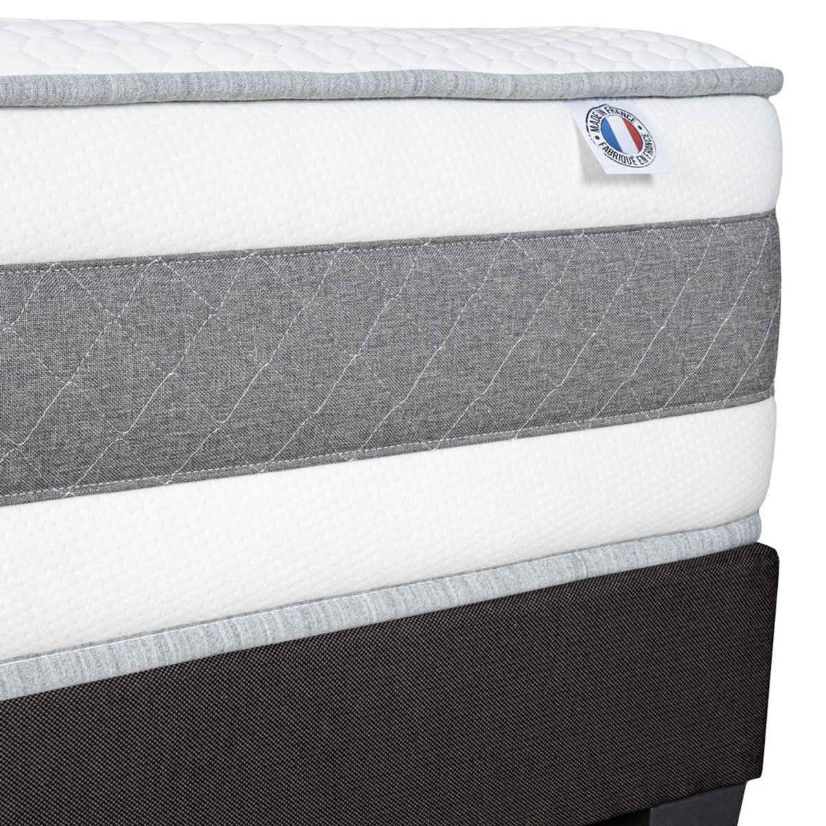 HYPSOM HYPSOM | Pack Prêt à dormir SUBLIME | Matelas Mémoire de forme + Sommier + Accessoires