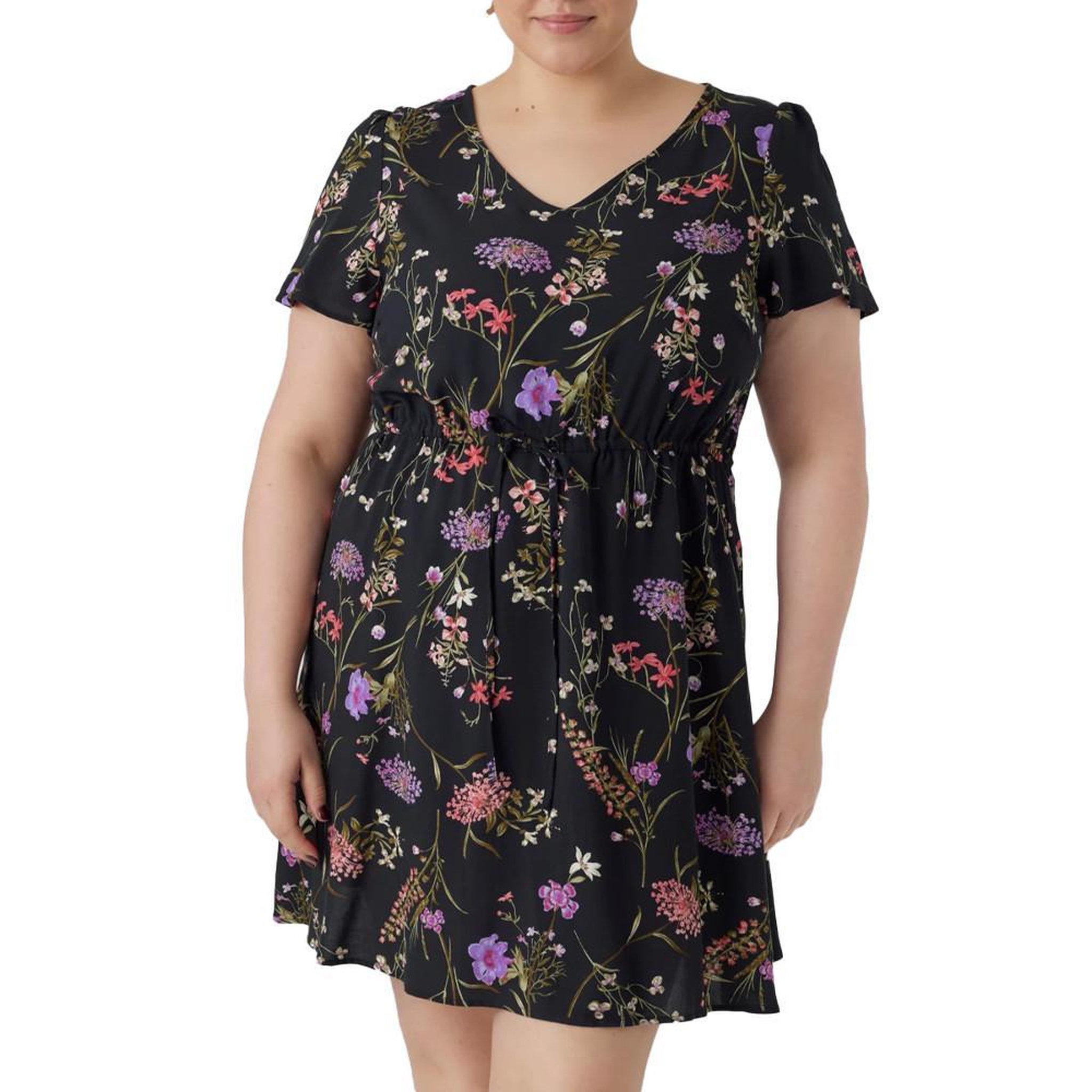 Voir la diapositive 1 : Vero Moda Robe e à Motifs Femme Vero Moda CURVE Easy