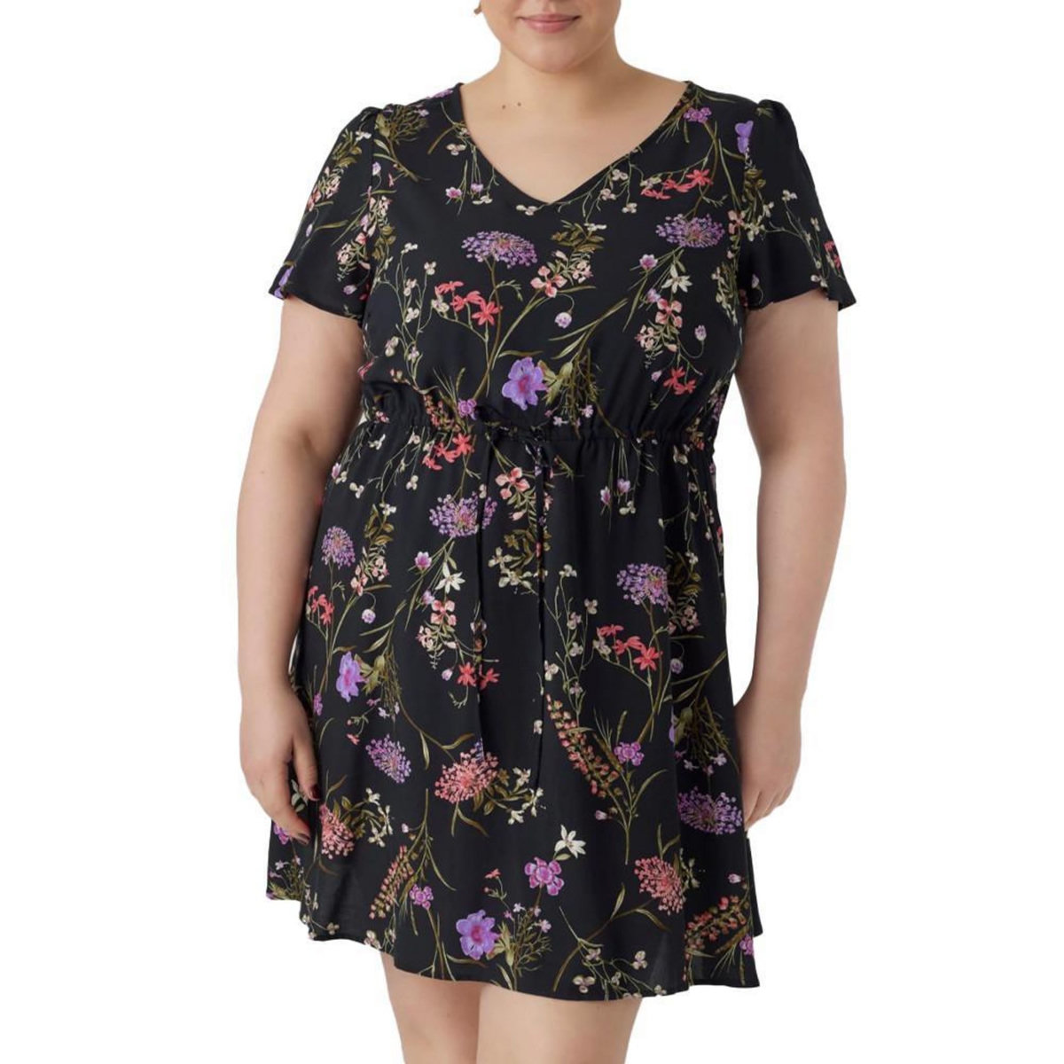 Vero Moda Robe e à Motifs Femme Vero Moda CURVE Easy