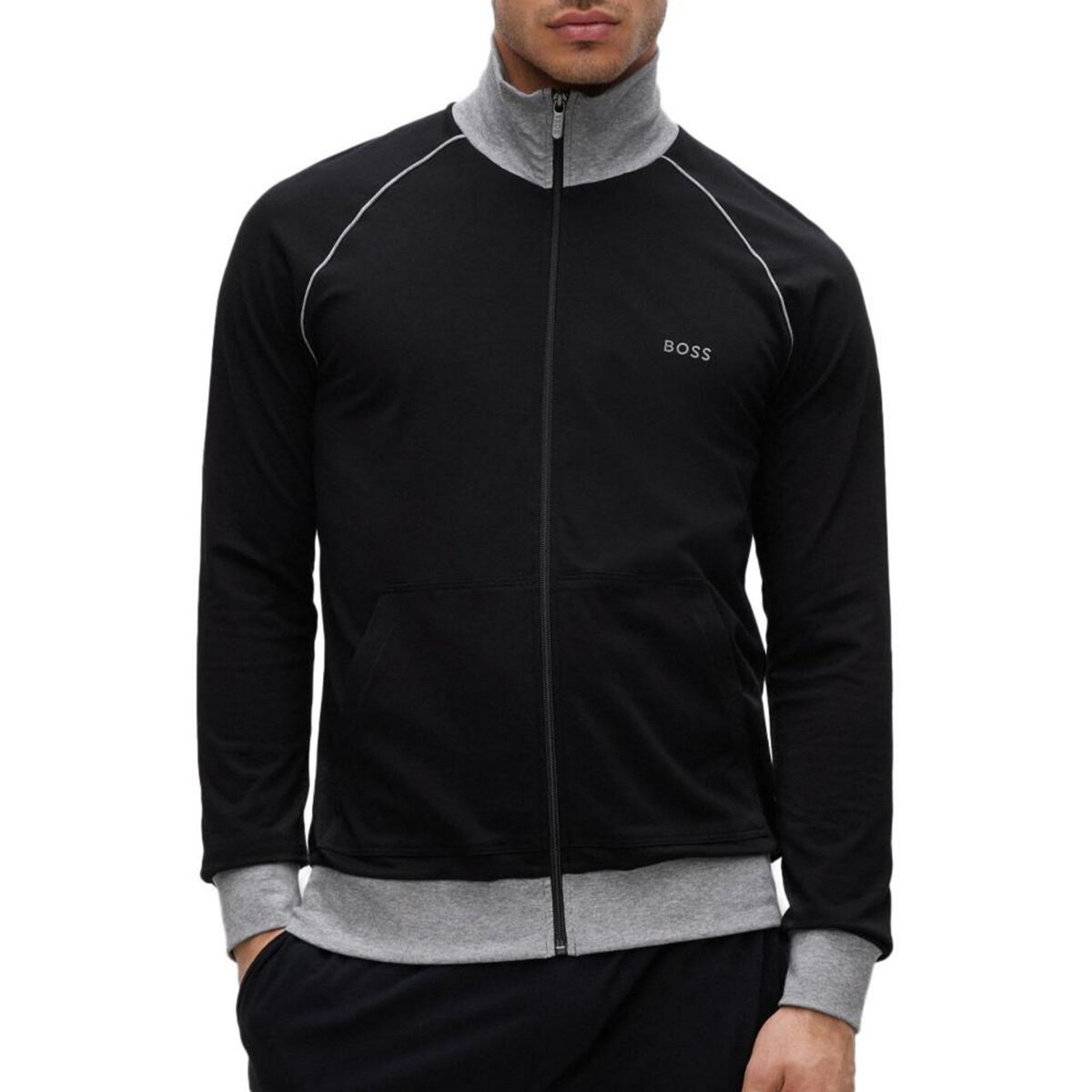 Sweat zippé homme online hugo boss