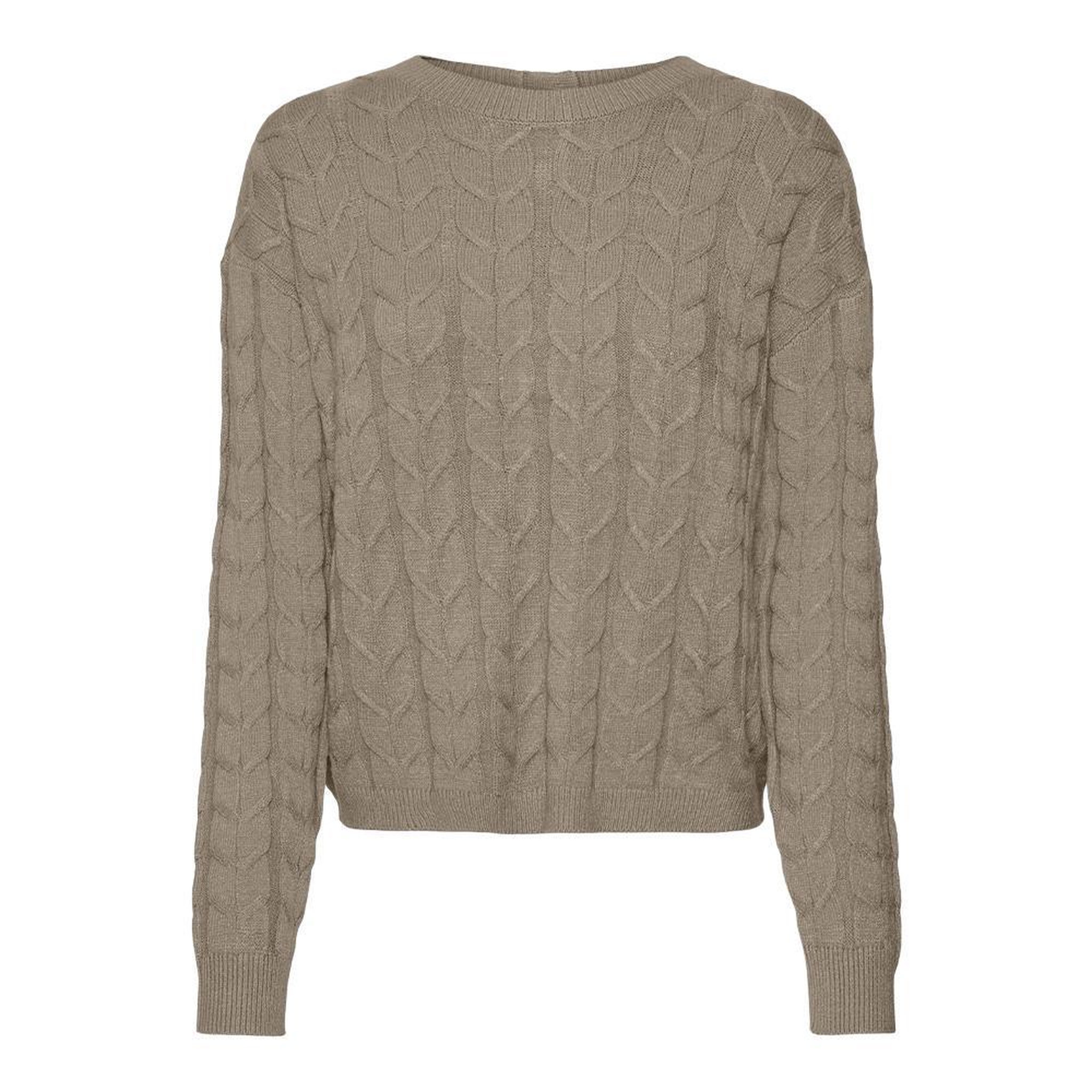 Voir la diapositive 1 : Vero Moda Pull Taupe Femme Vero Moda Tilda