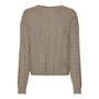 Voir la diapositive 1 : Vero Moda Pull Taupe Femme Vero Moda Tilda