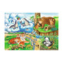 Voir la diapositive 2 : RAVENSBURGER Puzzle 2x12 pieces les animaux du zoo