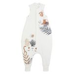 Petit Béguin Turbulette d'hiver en velours avec pieds retroussables Gaufrette. Coloris disponibles : Beige