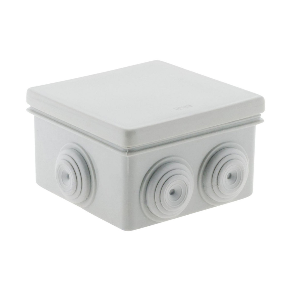 ZENITECH Boîte étanche IP55 carrée  80 x 80 x 46 mm