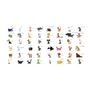 Voir la diapositive 2 : Paris Prix Papier Peint XXL  Learning By Playing Animals  270x550cm