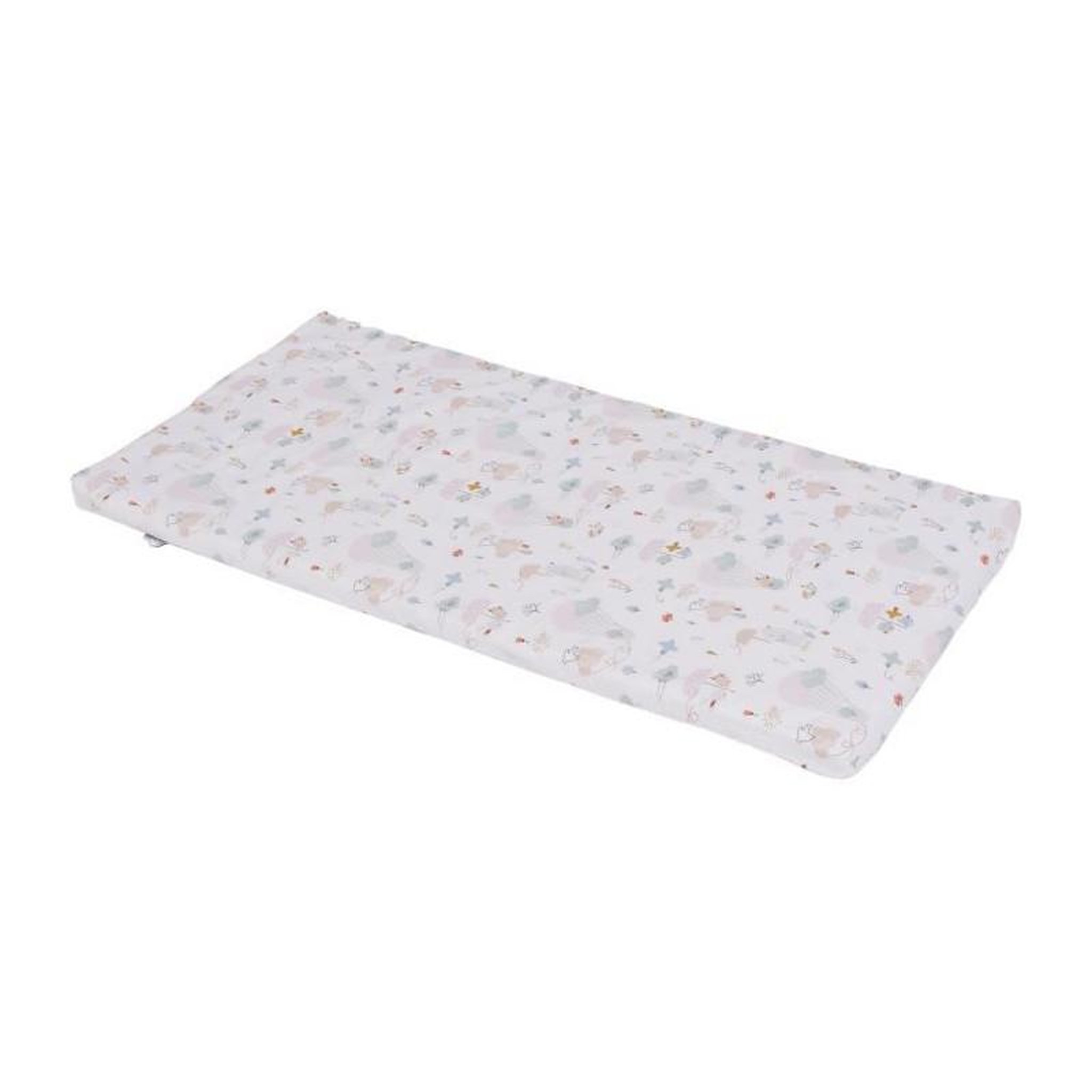 Voir la diapositive 4 : TINEO Matelas nomade Balloons - 120 x 60 x 4 cm - Blanc - TINEO