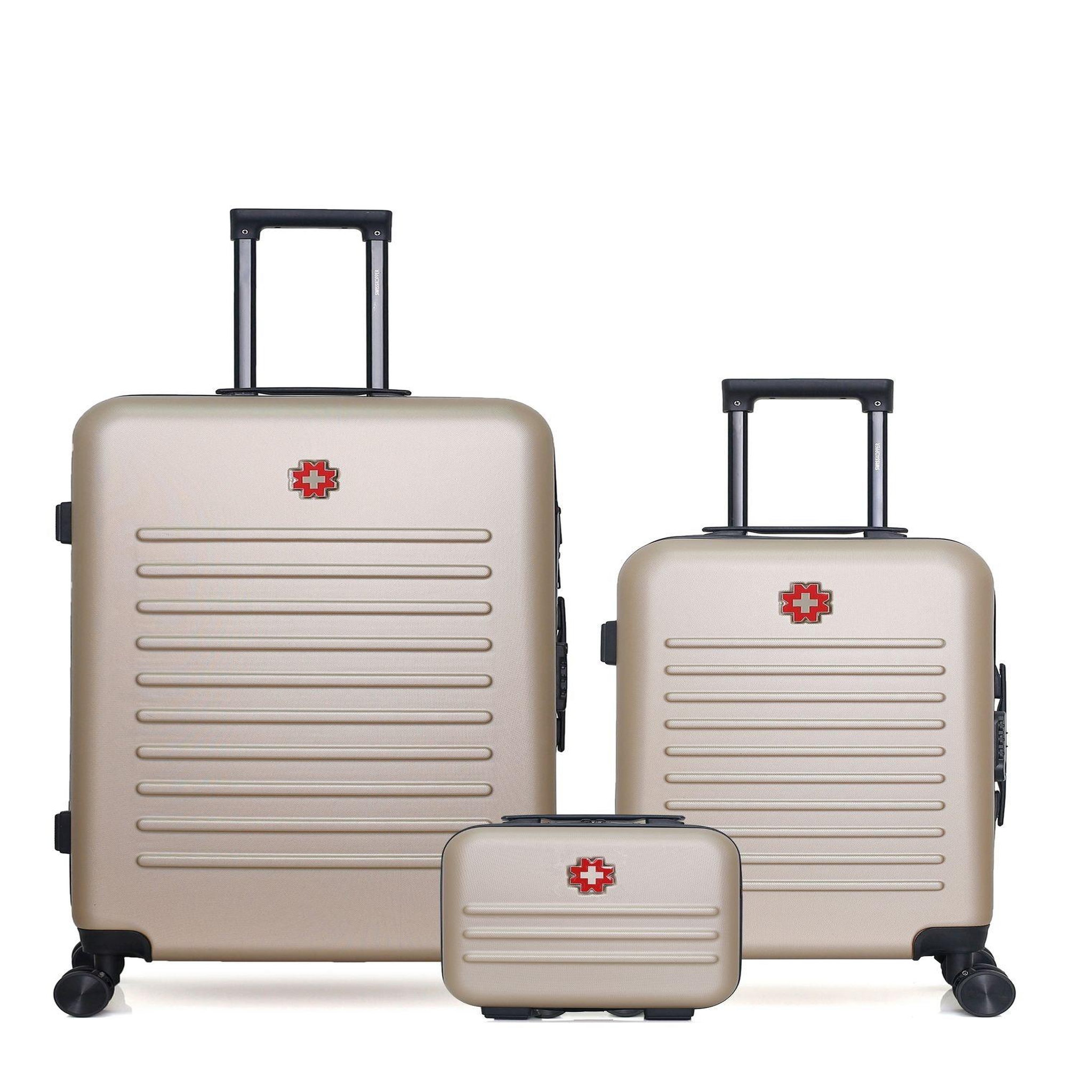 SWISS KOPPER Swiss kopper - lot de 3 - valises grand format, cabine et vanity wil
