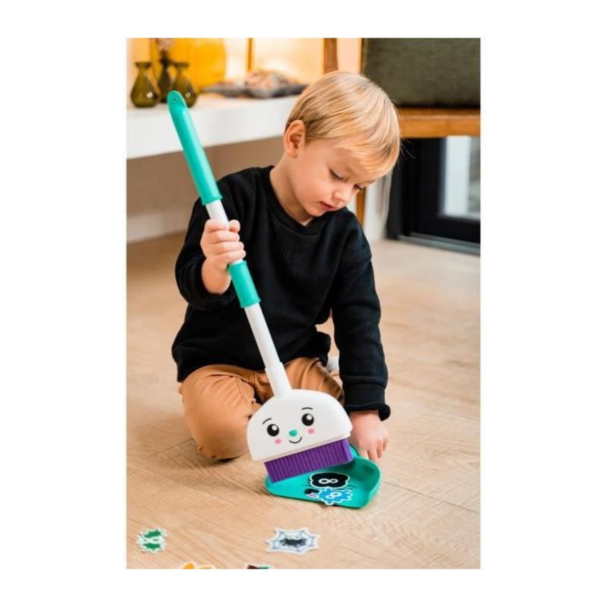 GENERIQUE Balai Jouet - KD - Lulu le Balai Rigolo - Parle comme par magie en balayant