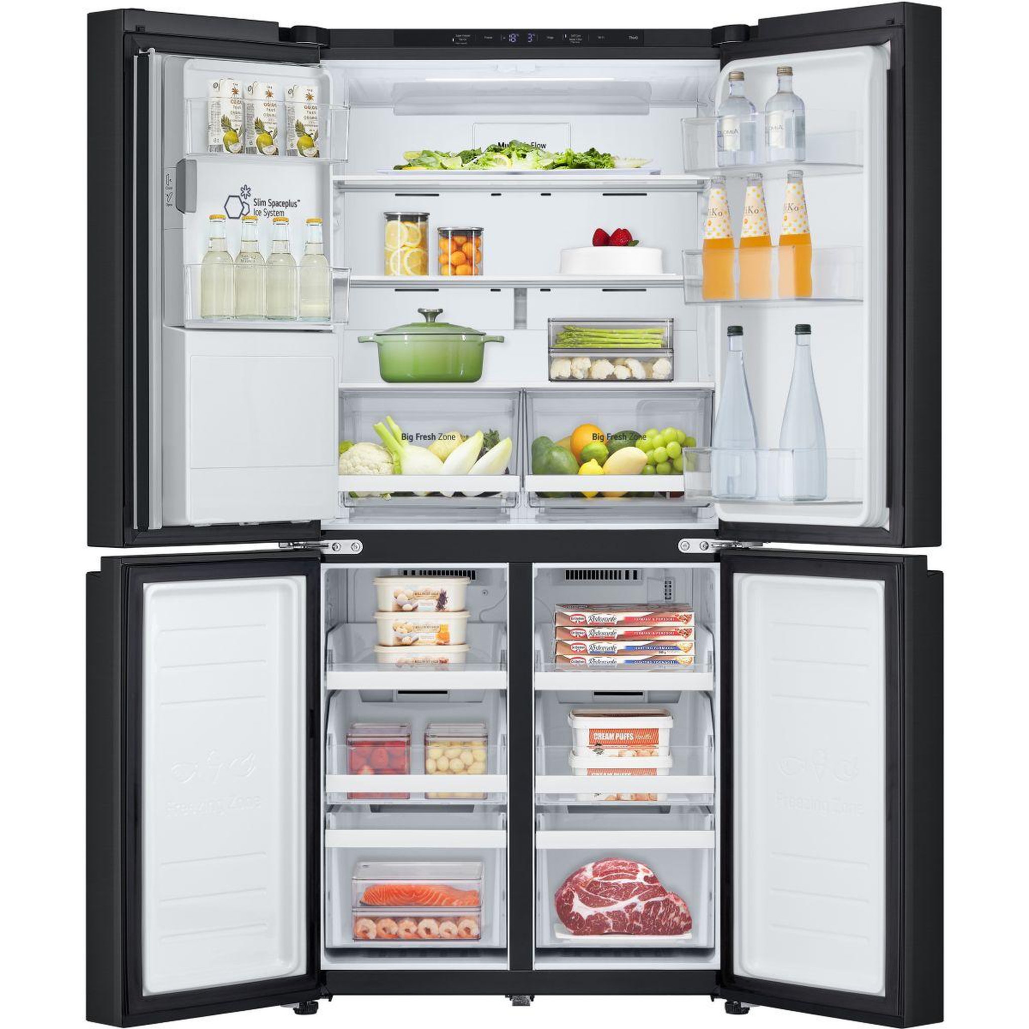 Voir la diapositive 4 : LG Réfrigérateur multi portes gml860epfe