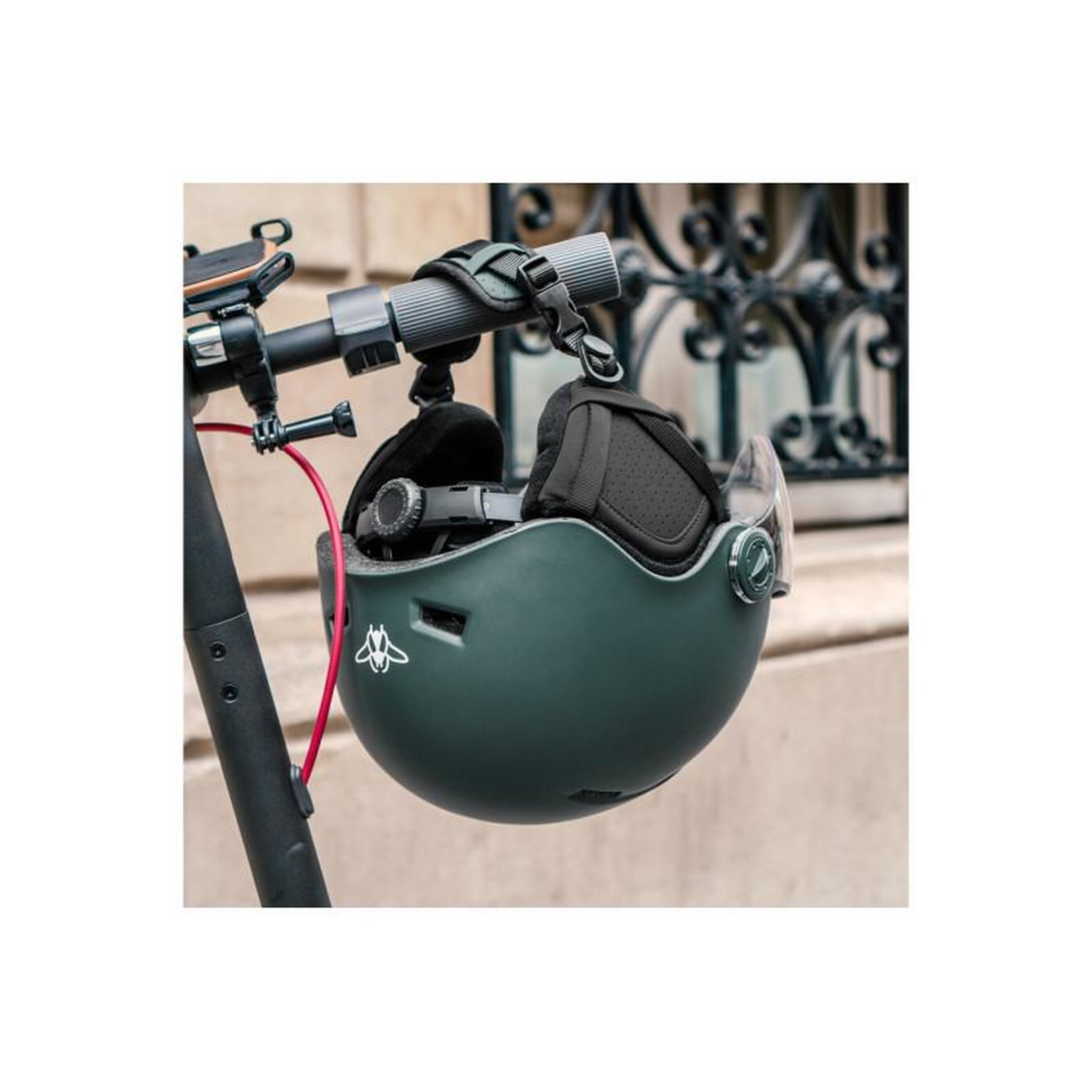 Voir la diapositive 6 : CASR Accessoire trottinette électrique Casr CASQUE DE PROTECTION STYLE CASR KAKI L