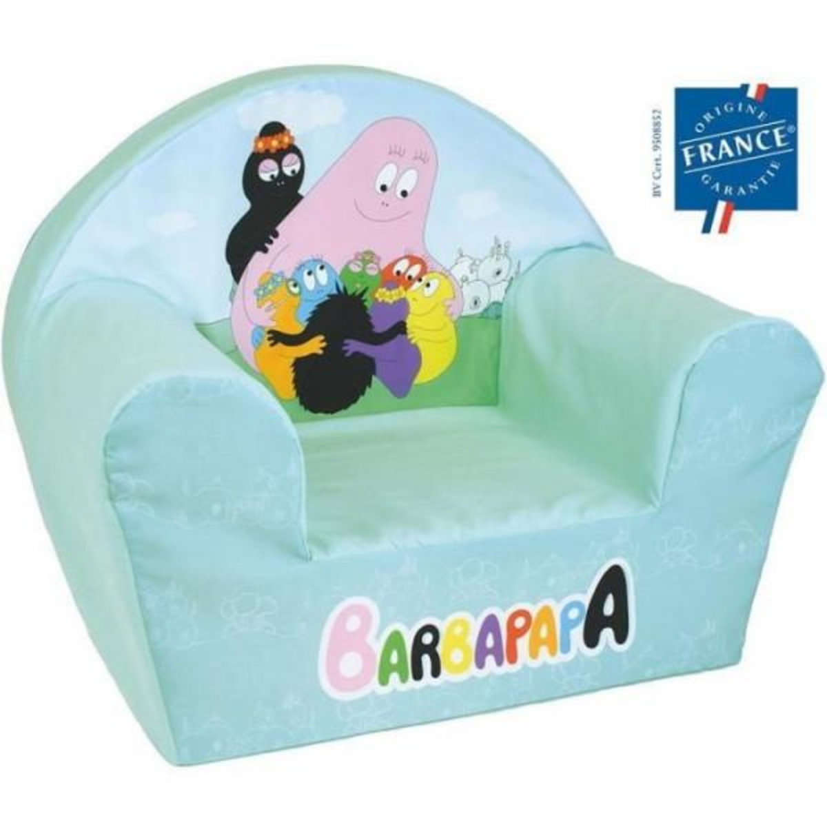 Fun House Fauteuil - Chaise - Bebe - Enfant  club enfant - BARBAPAPA - FUN HOUSE - Origine France - 52 x 33 x 42 cm