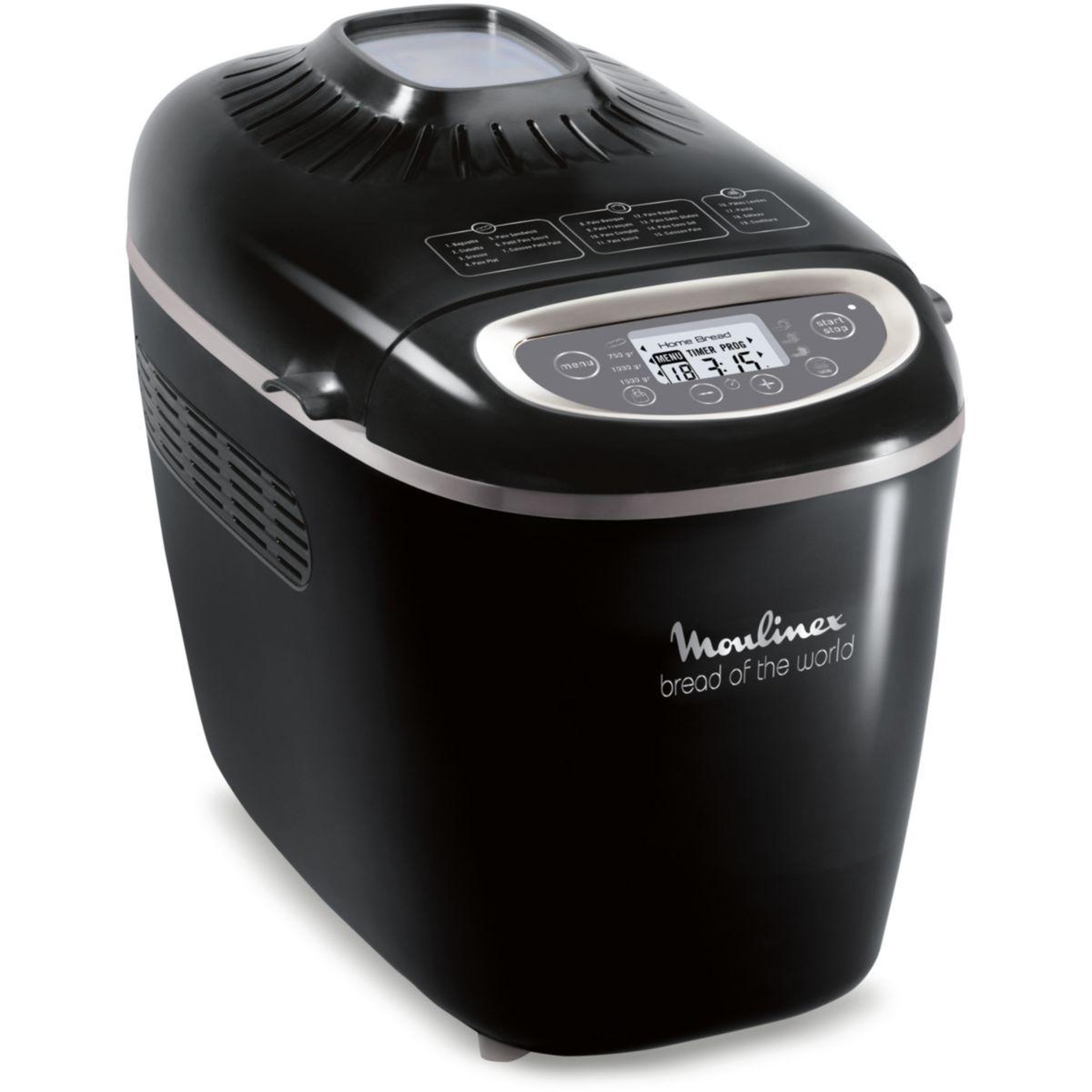 Voir la diapositive 2 : MOULINEX Machine à pain pains du monde OW611810