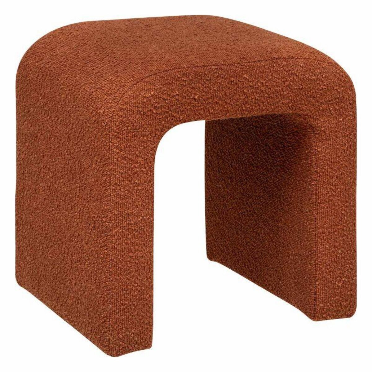 Pouf Bouclette Design Sevi 43cm Ambre pas cher Auchan.fr