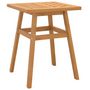 Voir la diapositive 2 : VIDAXL Table d'appoint 45x45x60 cm bois massif d'acacia