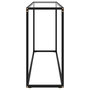 Voir la diapositive 3 : VIDAXL Table console Transparent 120x35x75 cm Verre trempe