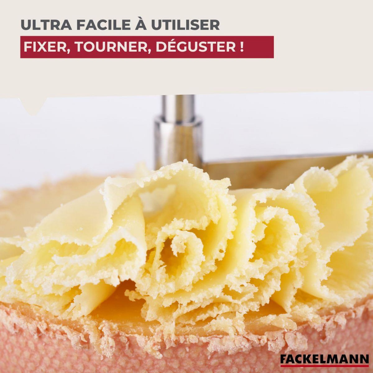 Fackelmann Girolle à fromage 22 cm Fackelmann Boissellerie