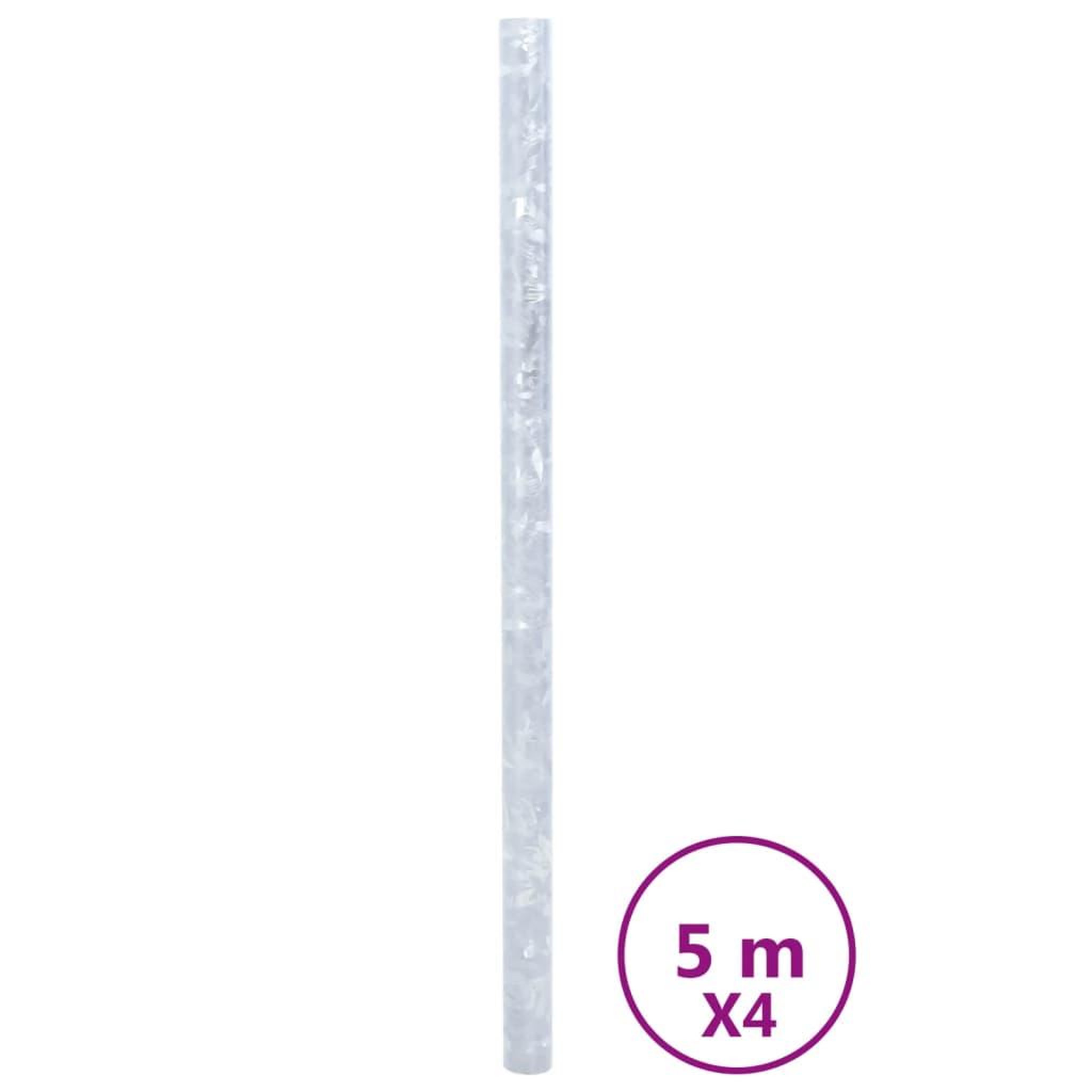Voir la diapositive 2 : VIDAXL Films pour fenetre 4 pcs depoli motif de fleurs PVC