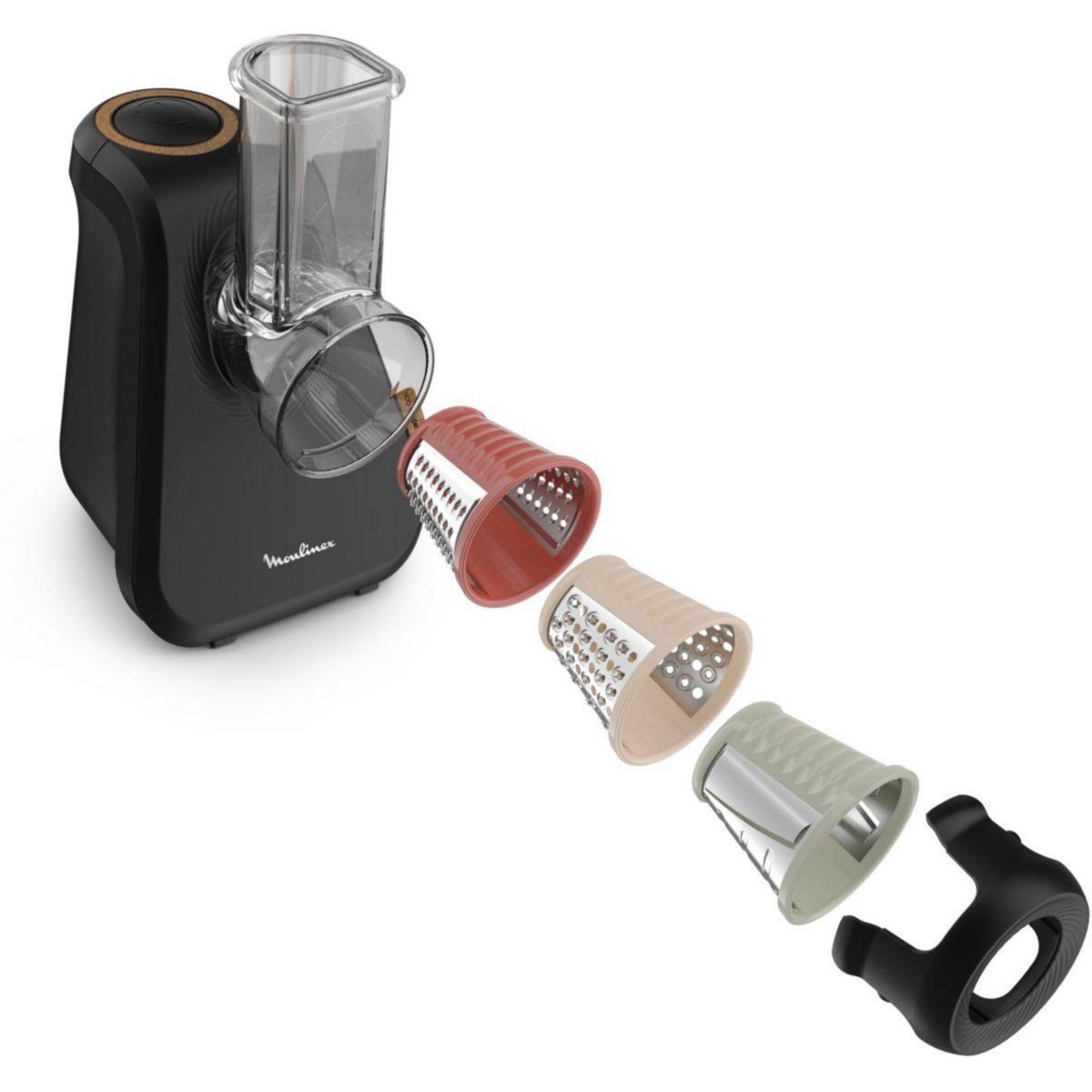 MOULINEX Rapeur trancheur DJ77EN10 FRESH EXPRESS ECO RESPECT