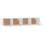 Voir la diapositive 5 : VIDAXL Armoires murales 2 pcs Blanc 100x36,5x35 cm Bois d'ingenierie