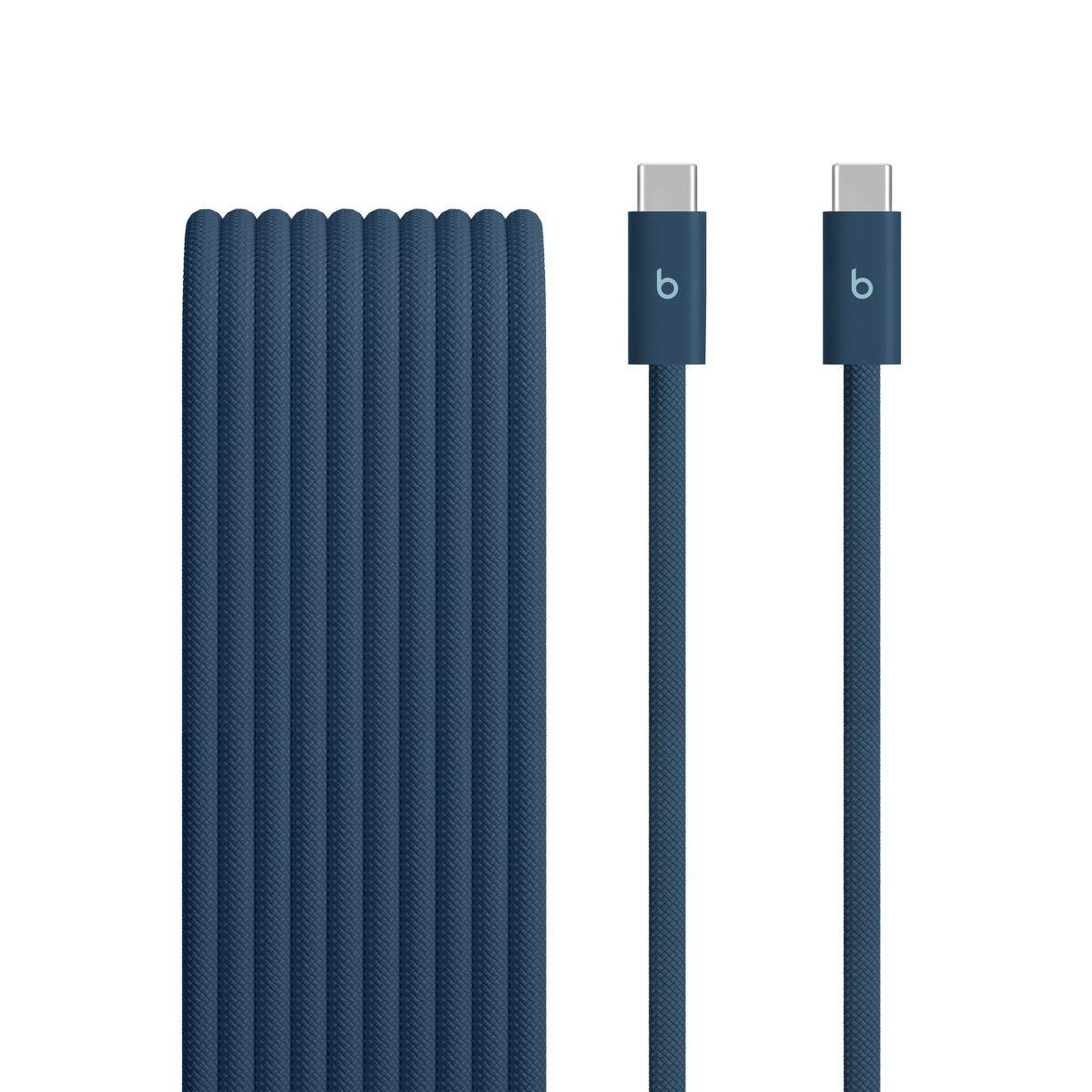 BEATS Câble usb c vers usb-c 240w 3m tressé bleu nitro