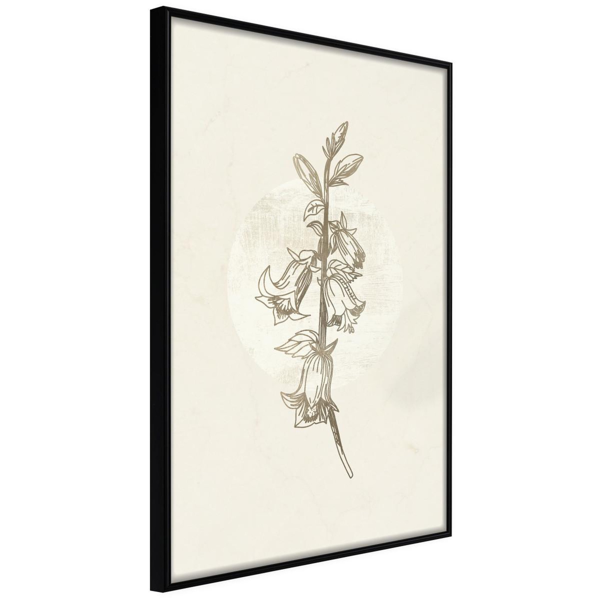 Paris Prix Affiche Murale Encadrée  Beige Campanula
