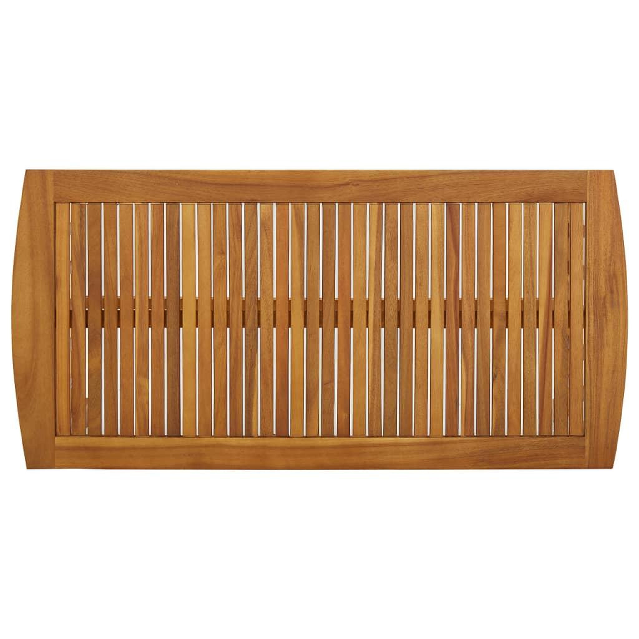 Voir la diapositive 4 : VIDAXL Table basse 102x50x43 cm bois d'acacia solide