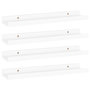 Voir la diapositive 2 : VIDAXL Etageres murales 4 pcs Blanc 40x9x3 cm
