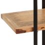 Voir la diapositive 5 : VIDAXL Bibliotheque a 4 niveaux 160x35x160 cm Bois de manguier massif