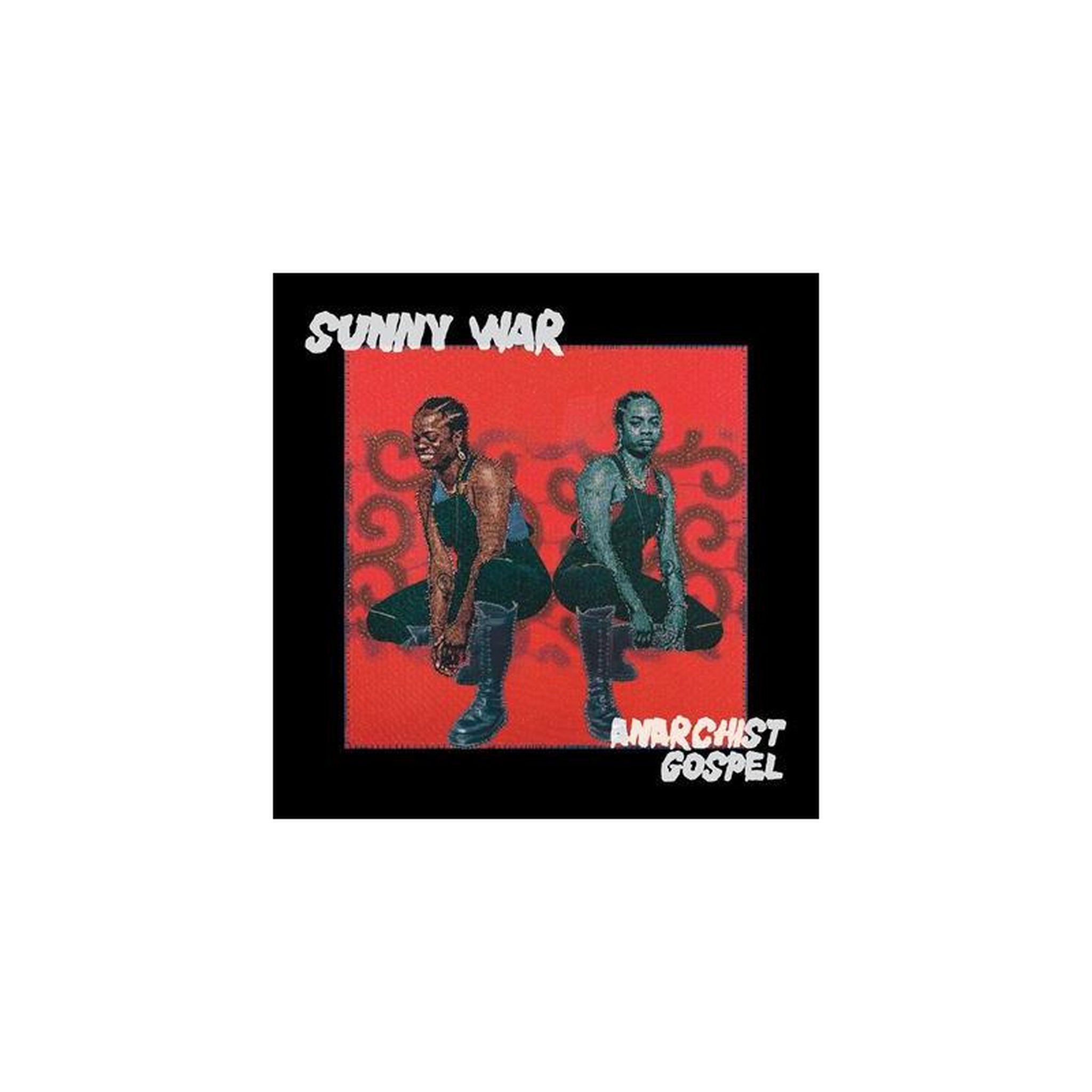 Album vinyle 12  coloré sunny war « anarchist gospel » marbré vert, violet et or (1 disque)