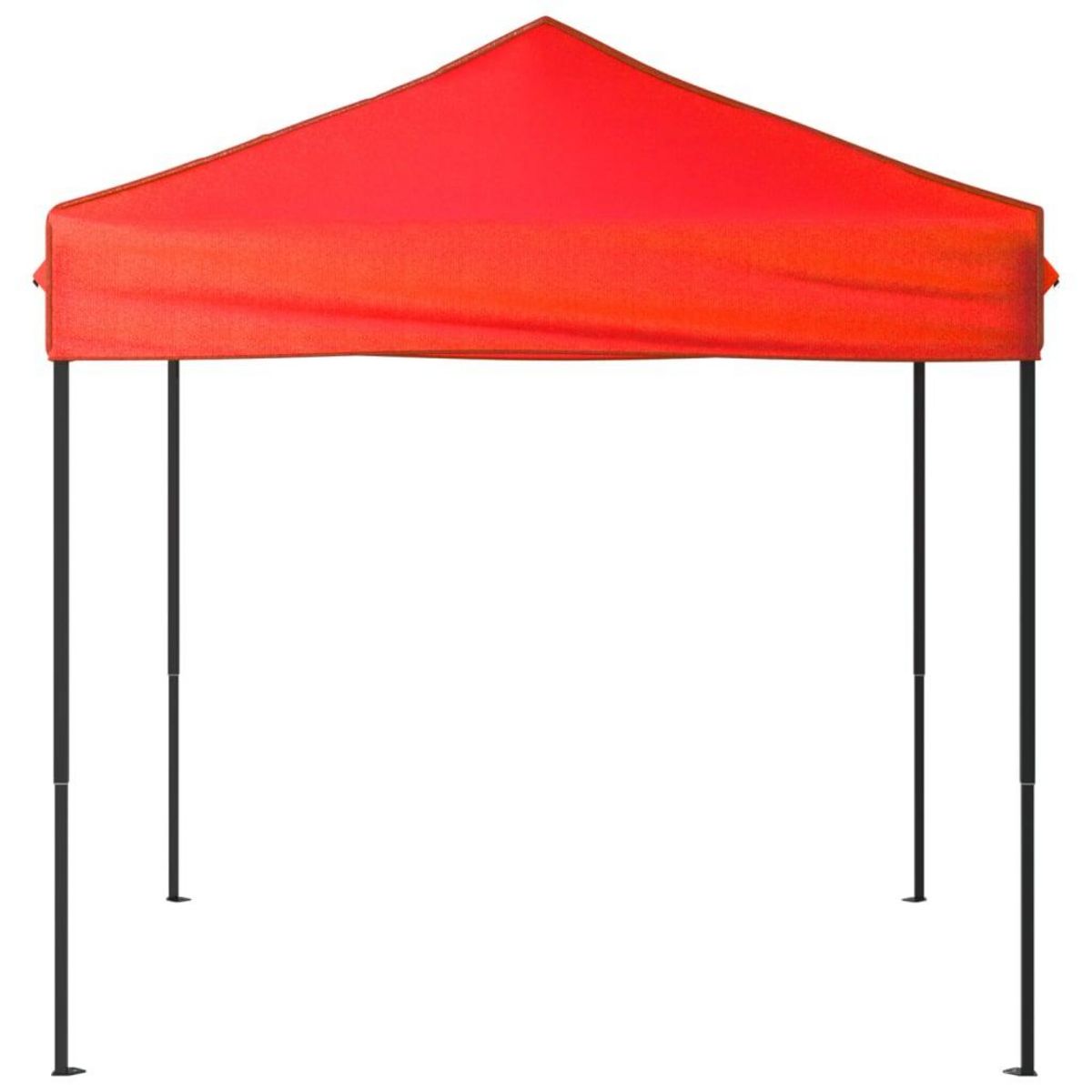 VIDAXL Tente de reception pliable Rouge 2x2 m