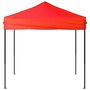 Voir la diapositive 3 : VIDAXL Tente de reception pliable Rouge 2x2 m