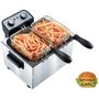 Voir la diapositive 5 : LITTLE BALANCE Friteuse semi-pro 5l 3000w inox - 8522
