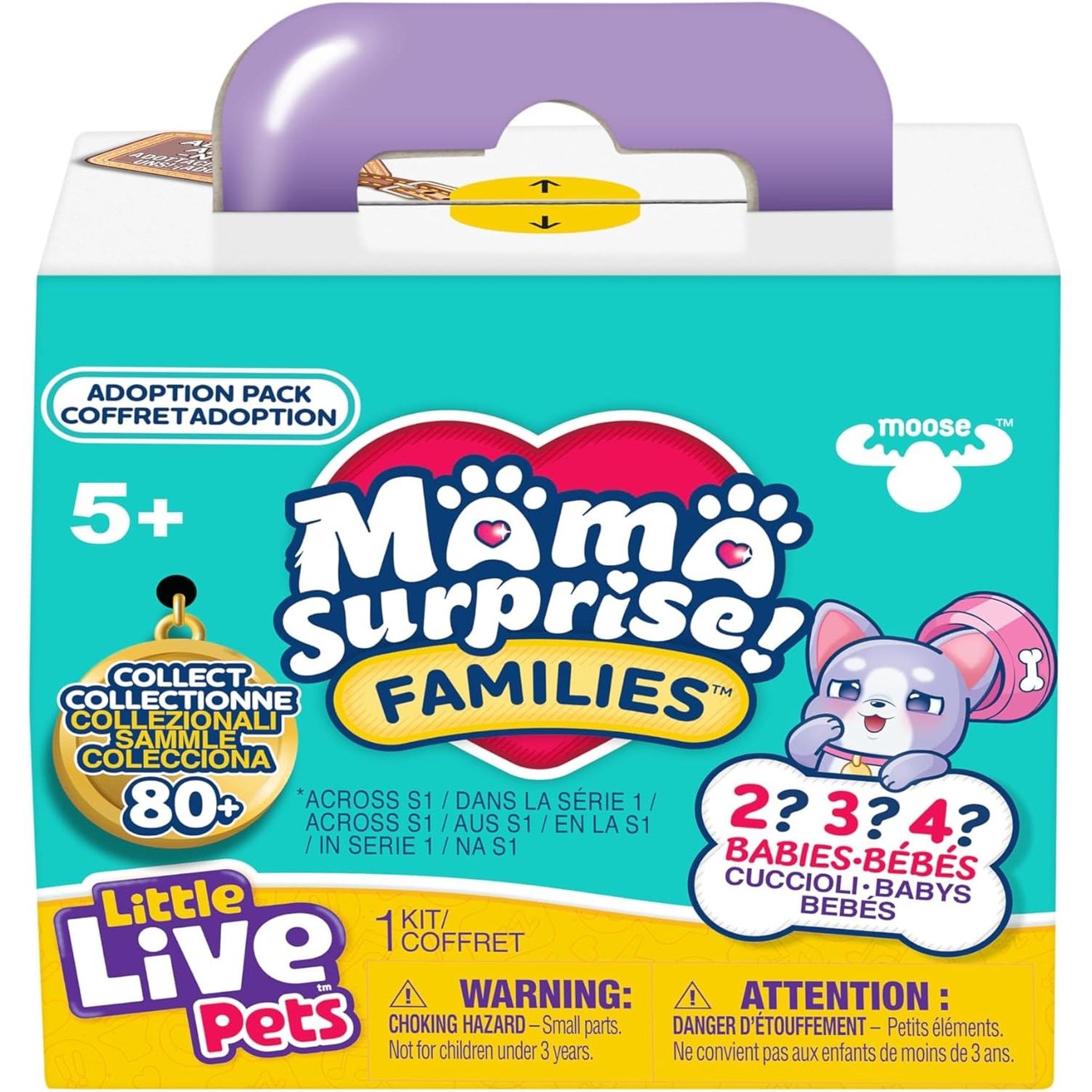 Voir la diapositive 1 : MOOSE TOYS Little Live Pets Maman Surprise