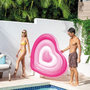 Voir la diapositive 5 : INTEX Bouée Gonflable Cœur  Ile Love  155cm Rose