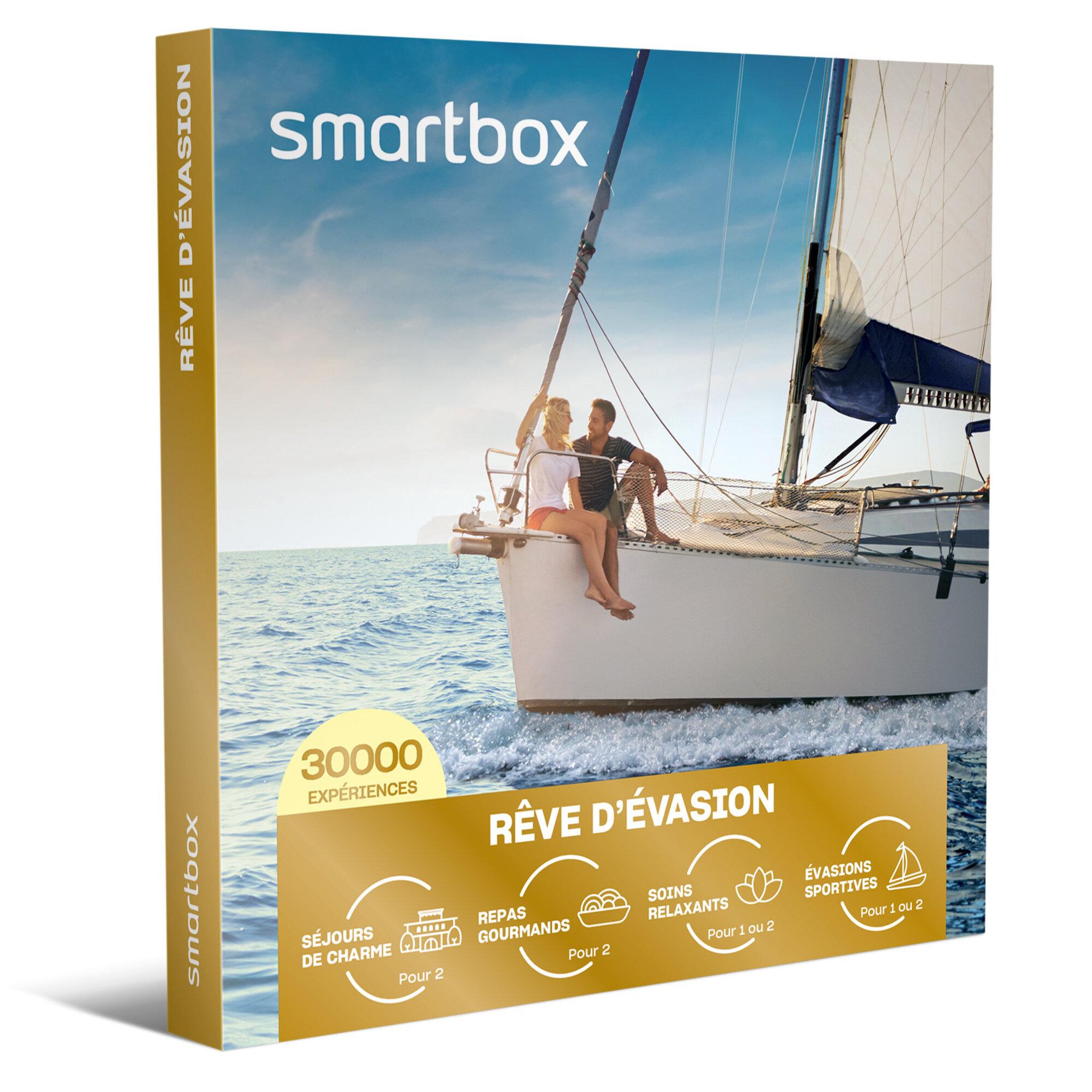 Smartbox Rêve d'évasion - coffret cadeau multi-thèmes
