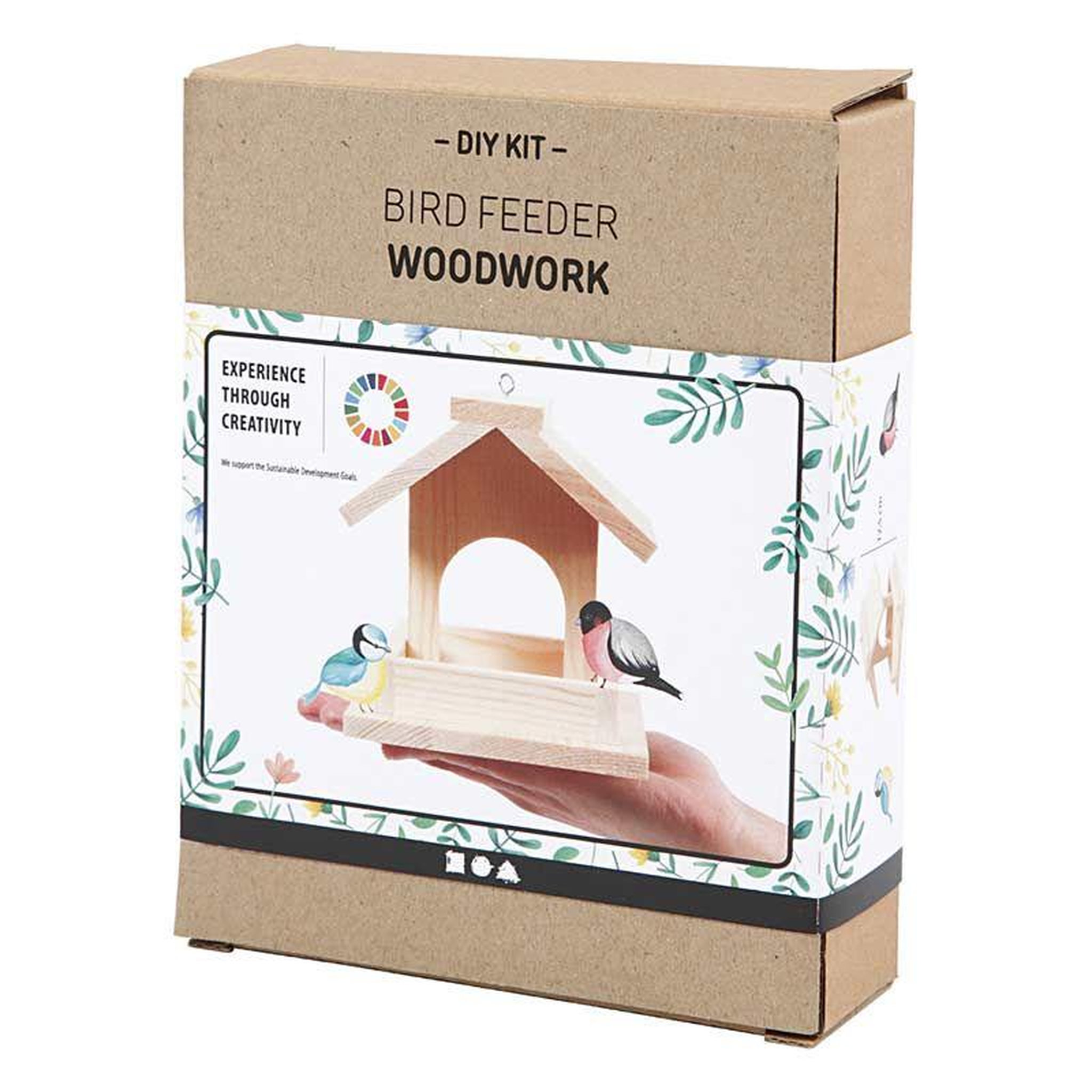 Voir la diapositive 3 : CREATIV COMPANY Kit DIY mon mangeoire à oiseaux 14,5 cm
