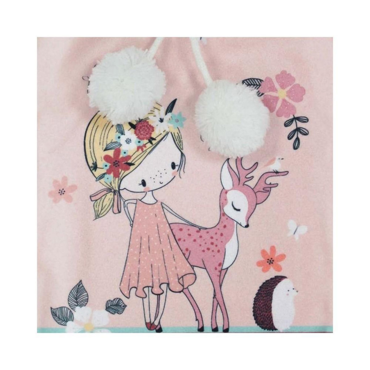 Douceur d'Intérieur Bouillotte enfant avec housse polaire 2L Bambi