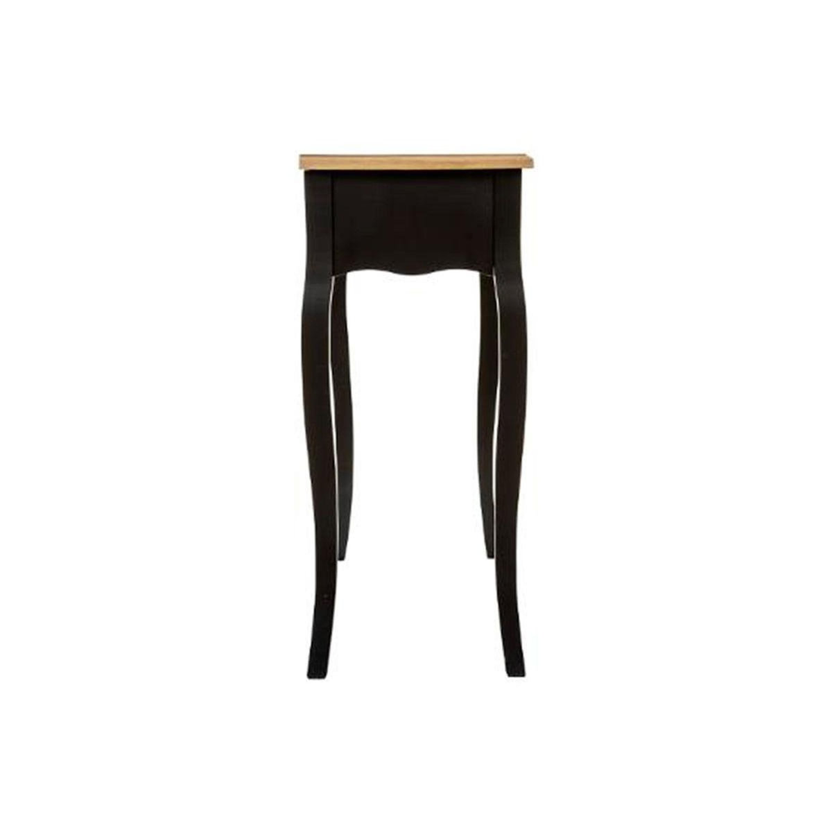 ATMOSPHERA Console Chrysa - 2 tiroirs - Noir et Bois