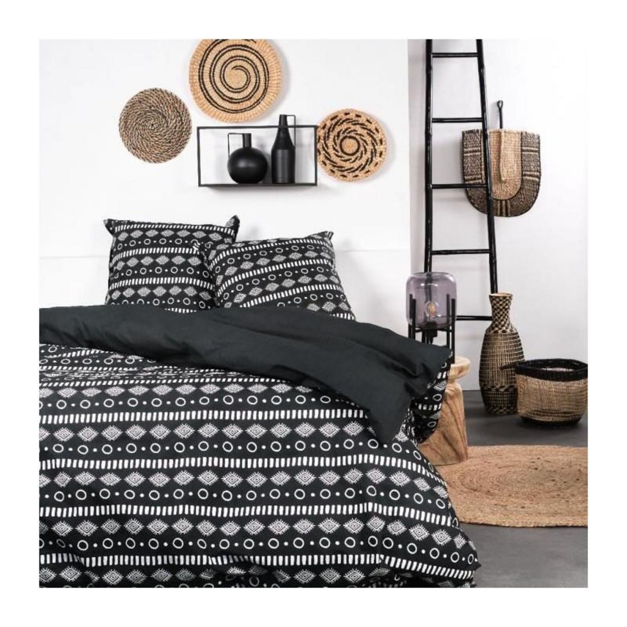 Today Parure de lit - TODAY - Sunshine - 116537 - 2 personnes - 240x260cm - Coton - Imprimé 9.35