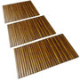 Voir la diapositive 1 : VIDAXL Tapis de bain en acacia 3 pcs
