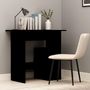 Voir la diapositive 1 : VIDAXL Bureau Noir 80x45x74 cm Bois d'ingenierie