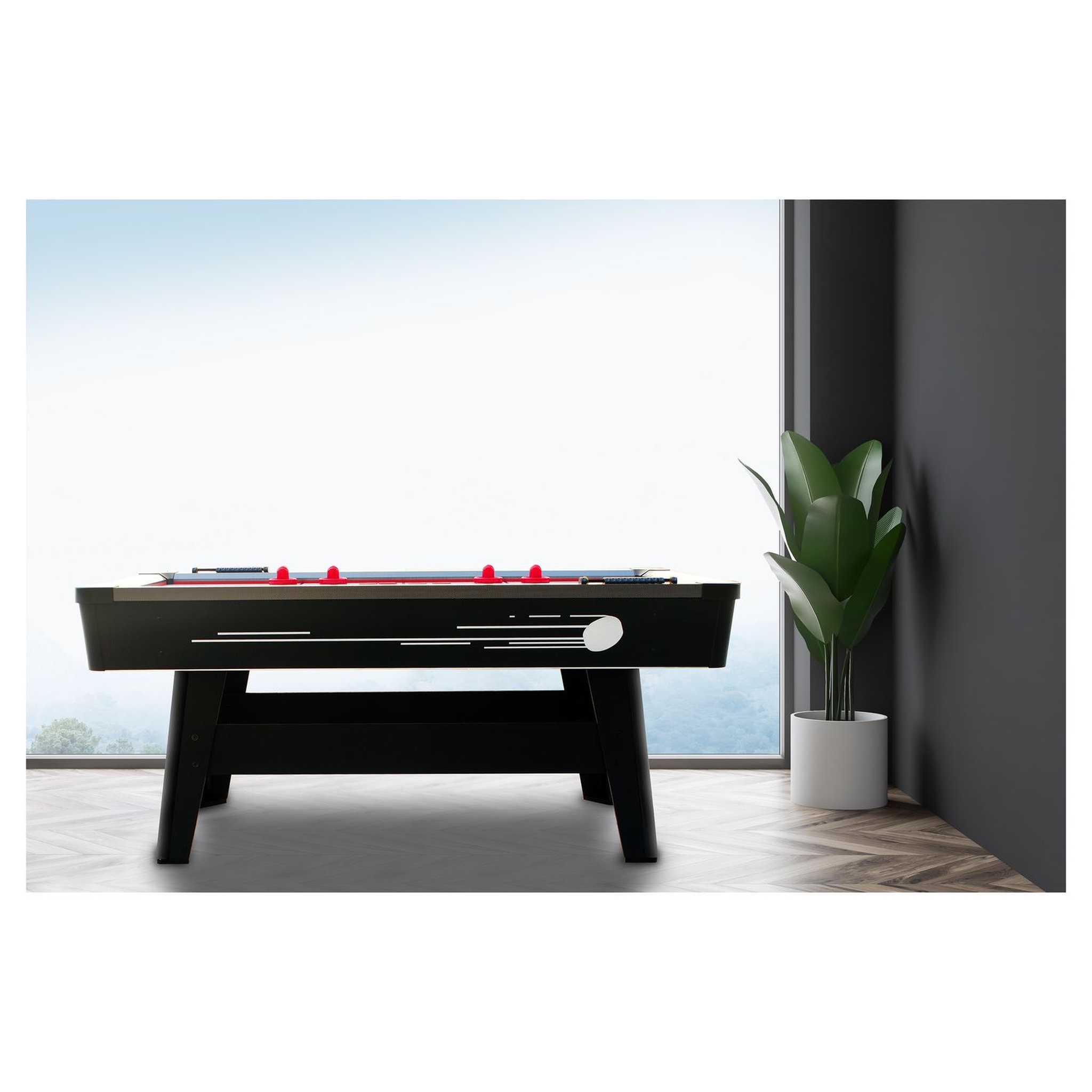 Voir la diapositive 8 : Cougar Table de Jeu Air Hockey Hattrick Hero
