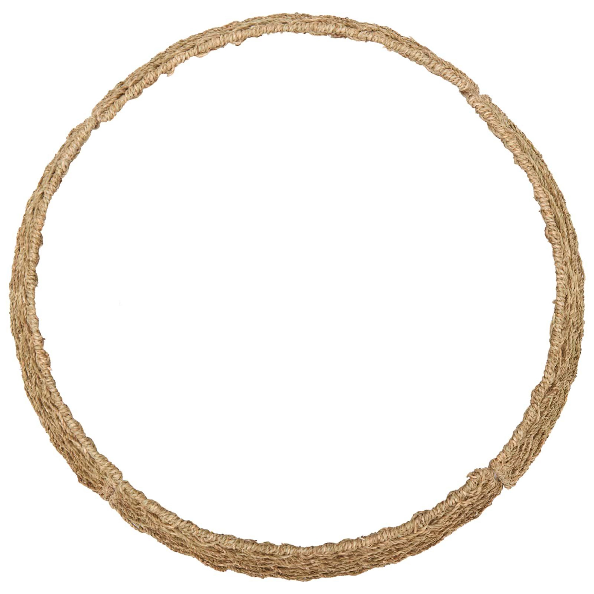 Voir la diapositive 5 : VIDAXL Collier de sapin de Noël Rond Naturel Diam. 75 x 25 cm