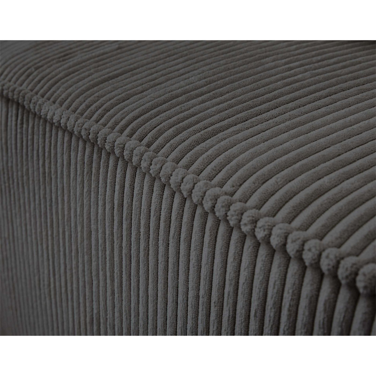 LISA DESIGN Colombine - module d'assise droit - en velours côtelé