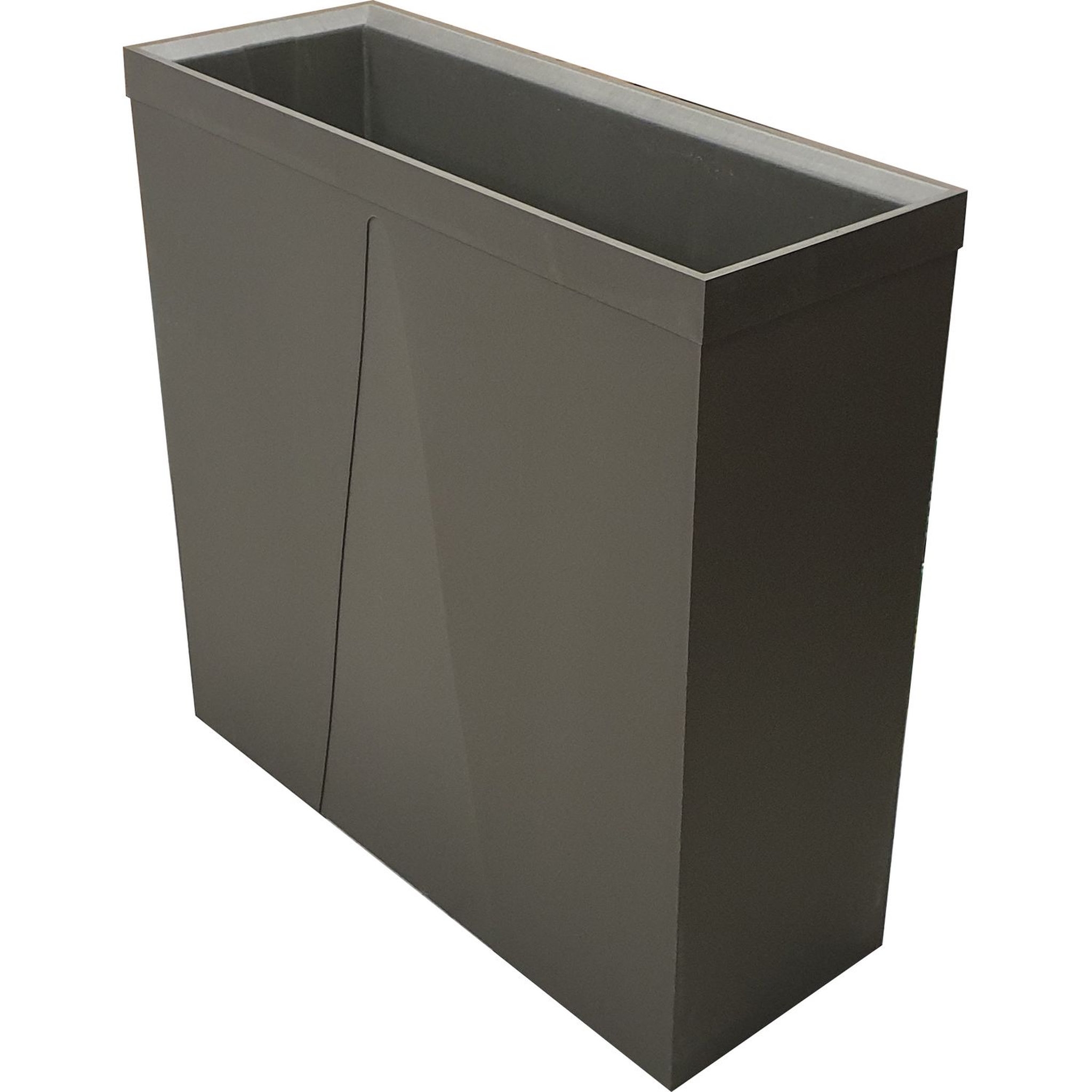 Voir la diapositive 2 : Belli Jardinière muret - 80x30x80cm - Taupe - Polypropylène - CREATIVE