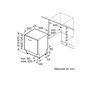 Voir la diapositive 5 : BOSCH Lave-vaisselle 60cm 14 couverts 42db intégrable tout intégrable - SMV6ECX00F