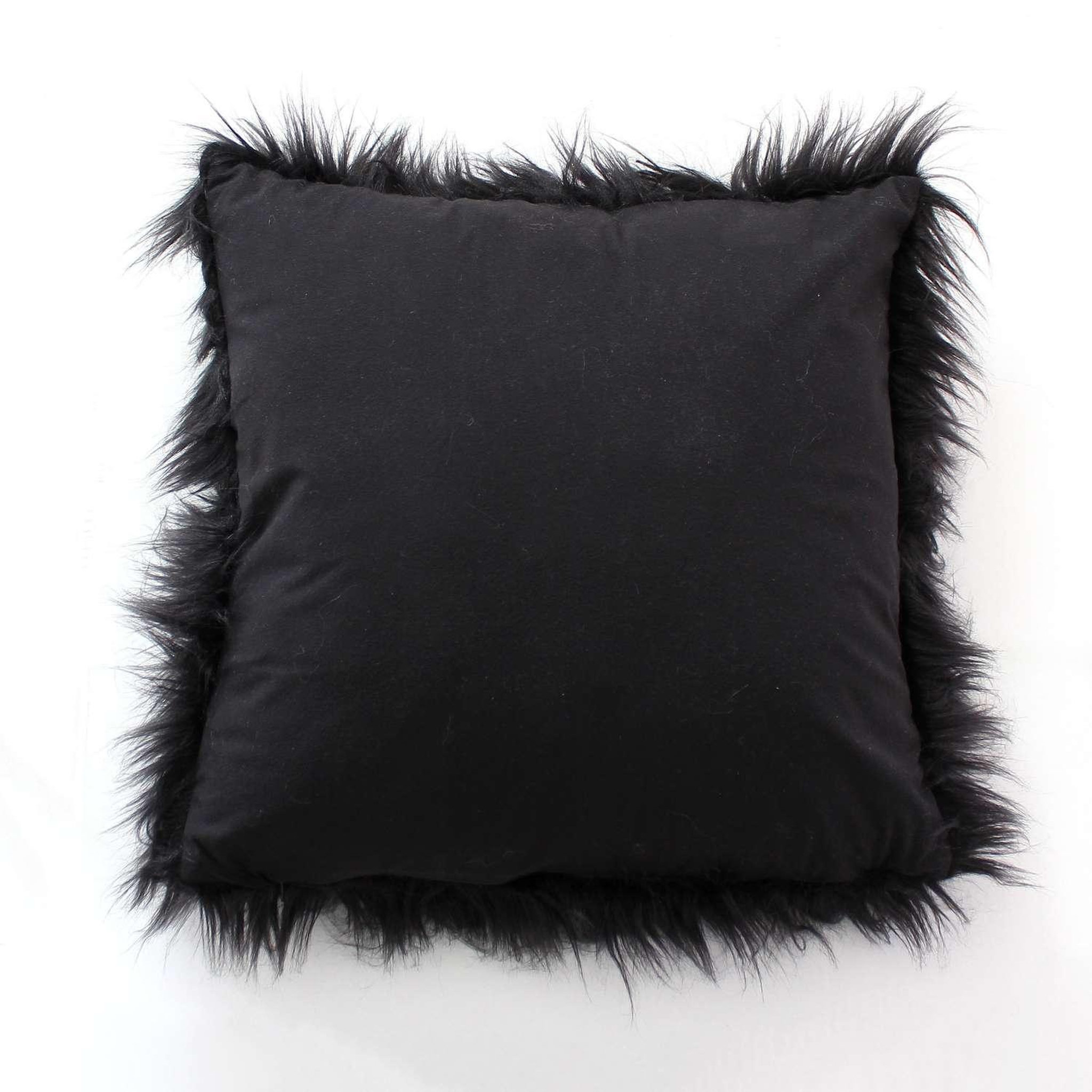 Voir la diapositive 3 : TOILINUX Coussin doux à poils longs epicéa